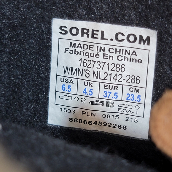 Sorel Joan of Arctic Knit II Winter Boots in Brown Size 6.5 - Picture 7 of 10